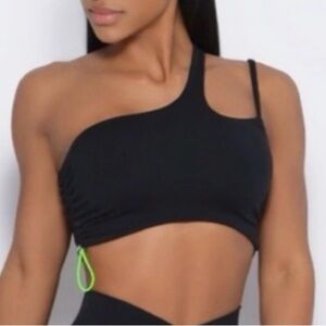 bombshell sportswear lateral scrunch top S